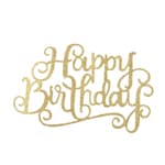 happy birthday yazılı logo